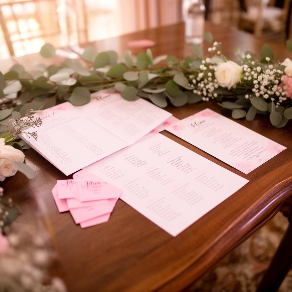 PDF-Exporte für den Hochzeitstag - Impression